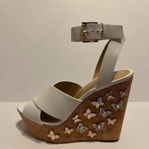 Michael Kors Lacey Butterfly Wedge US W 8.5M